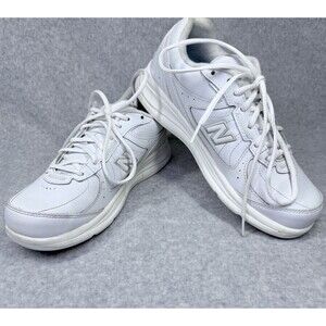 New Balance 577 Shoes Womens White Size  8.5 Lace‑Up Walking Tennis Lace Up